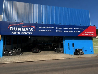 Fachada da Dunga's Auto Center na Avenida João Paulo Segundo, em Araxá